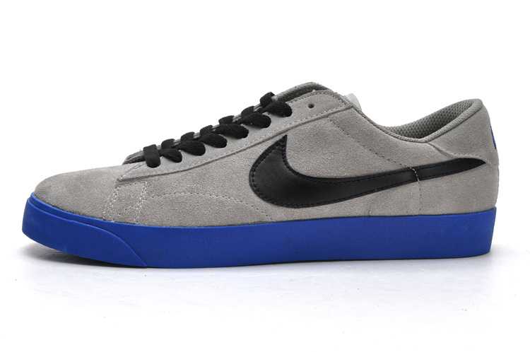 Nike Blazer Low Grey Classic Cuir Blazer Nike Homme